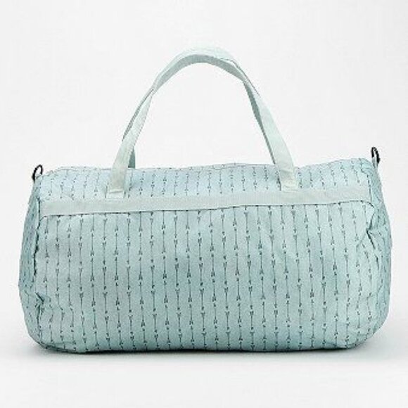 BDG Lightweight Nylon Arrow Print Duffle Bag – Foldable & Travel-Ready​ - Picture 1 of 6